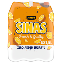 Jumbo Sinas Fresh & Fruity 6 x 1,5 L