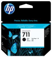 HP 711 zwarte DesignJet inktcartridge, 80 ml - thumbnail