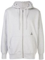 Palace sweat zippé Sofar à capuche - Gris