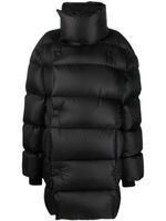 Rick Owens padded high-neck coat - Noir - thumbnail