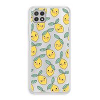 Citroenen: Samsung Galaxy A22 4G Transparant Hoesje Citroenen: Samsung Galaxy A22 4G Transparant Hoesje