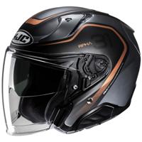 HJC RPHA-31 Kouv, Jethelm of scooter helm, Mat zwart Brons