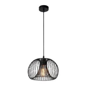 Lucide VINTI Hanglamp 1xE27 - Zwart