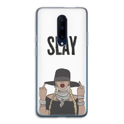 Slay All Day: OnePlus 7 Pro Transparant Hoesje
