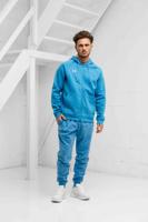 Under Armour Rival Fleece Full-Zip Trainingspak Heren Blauw - Maat S - Kleur: Blauw | Soccerfanshop