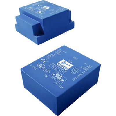 BLOCK FL 6/8 Printtransformator 2 x 115 V 2 x 8 V/AC 6 VA 0.375 mA