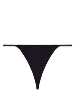 Diesel string à plaque logo - Noir
