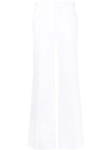 Chloé pantalon de tailleur à taille haute - Blanc