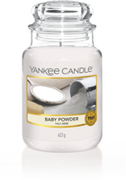 Yankee Candle Geurkaars Large Baby Powder - 17 cm / ø 11 cm - thumbnail