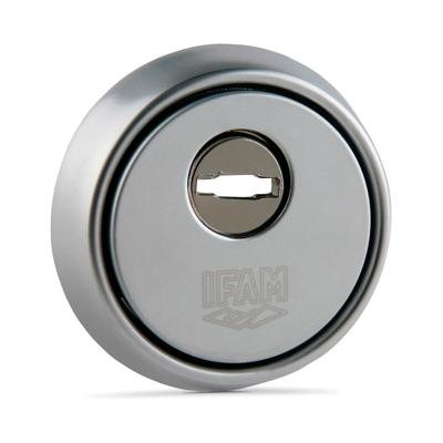 Veiligheidsschild IFAM ES610CM Zilverkleurig Staal Ø 64 mm Verchroomd