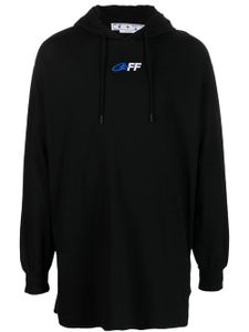 Off-White hoodie à slogan imprimé - Noir