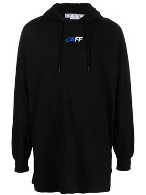 Off-White hoodie à slogan imprimé - Noir