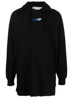 Off-White hoodie à slogan imprimé - Noir
