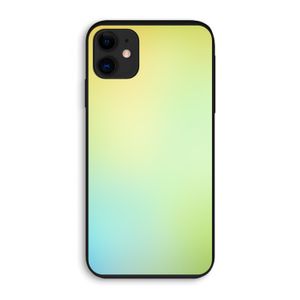 Minty mist pastel: iPhone 11 Biologisch afbreekbaar hoesje
