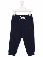 POLO RALPH LAUREN KIDS pantalon à logo brodé - Bleu - thumbnail