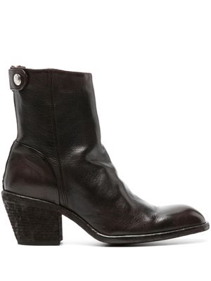 Officine Creative bottines Sydne 65 mm en cuir - Marron