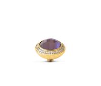 Melano Twisted Lush CZ Steentje Litchi | Goud Melano Twisted Lush CZ Steentje Litchi | Goud