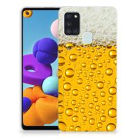 Samsung Galaxy A21s | Siliconen Case | Bier
