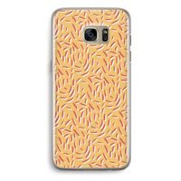 Camouflage: Samsung Galaxy S7 Edge Transparant Hoesje