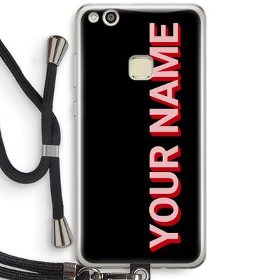 Namecase: Huawei Ascend P10 Lite Transparant Hoesje met koord