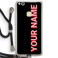 Namecase: Huawei Ascend P10 Lite Transparant Hoesje met koord