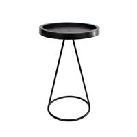 Van Manen tafel marcel zwart hout 25x25x38cm Van Manen tafel marcel zwart hout 25x25x38cm