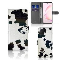 Samsung Note 10 Lite | Telefoonhoesje | Met pasjeshouder | Koeienvlekken