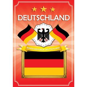 Deutschland thema deurposter