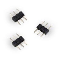 10x Dual White LED-strip connector