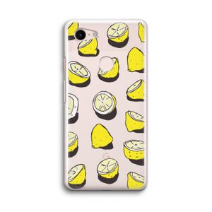 When Life Gives You Lemons...: Google Pixel 3 Transparant Hoesje