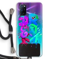 Dream: Oppo A92 Transparant Hoesje met koord