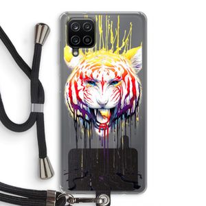 Fading: Samsung Galaxy A12 Transparant Hoesje met koord