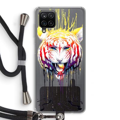 Fading: Samsung Galaxy A12 Transparant Hoesje met koord