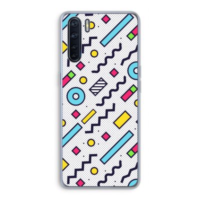 8-bit N°8: Oppo A91 Transparant Hoesje
