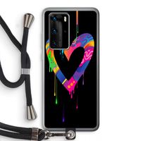 Melts My Heart: Huawei P40 Pro Transparant Hoesje met koord