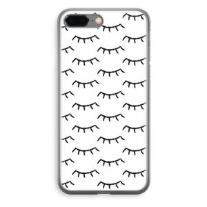Wimpers: iPhone 8 Plus Transparant Hoesje