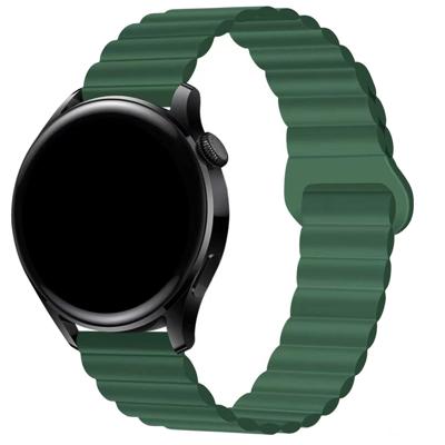 Samsung Galaxy Watch 5 Magnetische Siliconen Band - Groen