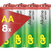 GP AA Batterie GP Alkaline 1,5V 8 Stück AA batterij (penlite) 1.5 V 8 stuk(s)