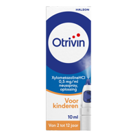Otrivin Xylometazoline HCI 0,5 mg/ml Kinder Neusspray bij een verstopte neus Otrivin Xylometazoline HCI 0,5 mg/ml Kinder Neusspray bij een verstopte neus
