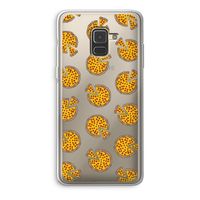 You Had Me At Pizza: Samsung Galaxy A8 (2018) Transparant Hoesje