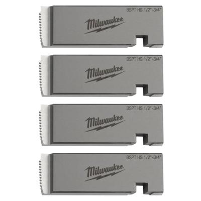 Milwaukee Pijpdraadsnijder Matrijs PTR2D 1/2"-3/4" BSPT HS - 4932492926
