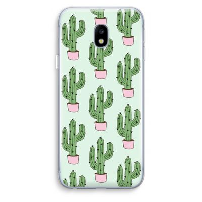 Cactus Lover: Samsung Galaxy J3 (2017) Transparant Hoesje