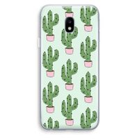 Cactus Lover: Samsung Galaxy J3 (2017) Transparant Hoesje