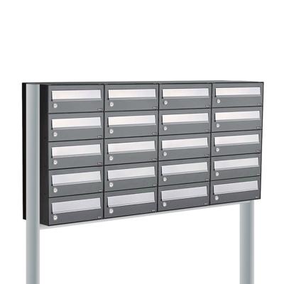 Allux Hive Set 4-Breed, 5-Hoog Op Statief Antraciet - 40030065_4x5s