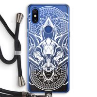 Oh Deer: Xiaomi Mi Mix 3 Transparant Hoesje met koord