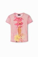 Tulen T-shirt schelpen M. Christian Lacroix - RED - XL