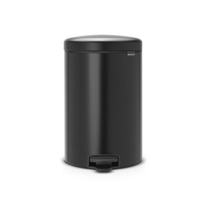 Brabantia 114106 vuilnisbak 20 l Rond Zwart