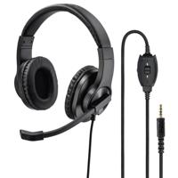 Hama PC-Office-headset HS-P350 Stereo Zwart - thumbnail