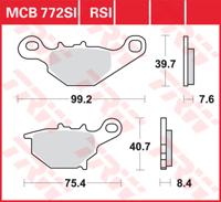 TRW Remblokken, en remschoenen voor de moto, MCB772RSI Sinter competitie offroad