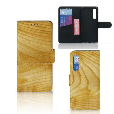Xiaomi Mi 9 SE | Book Style Case | Licht Hout
